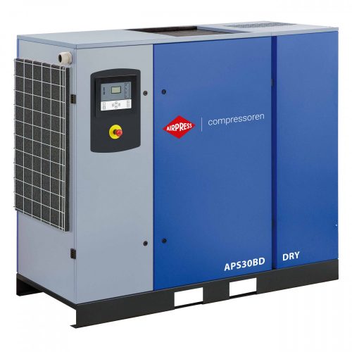 Csavarkompresszor APS30B Direct hűtveszárítóval 10 bar 30 hp 3320 l/min, AIRPRESS