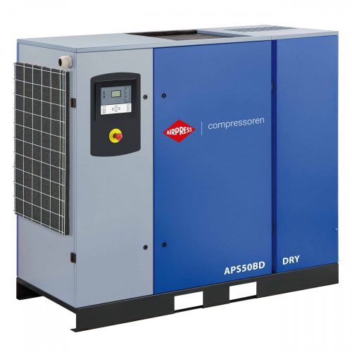 Csavarkompresszor APS50B Direct hűtveszárítóval 10 bar 50 hp 5070 l/min, AIRPRESS