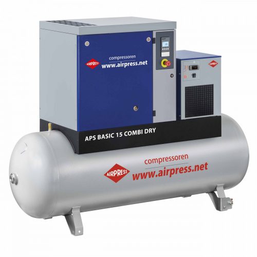 Csavarkompresszor APS 15 BASIC COMBI DRY, AIRPRESS