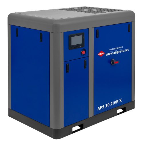 Csavarkompresszor APS 30 X 2-stage IVR 10 bar 30 hp 4060 l/min, AIRPRESS