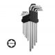 TORX KULCS KÉSZLET, T10-T50, 9 DARABOS, HOSSZÍTOTT, AWTOOLS