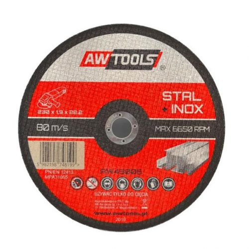 AWTOOLS vágókorong fémhez 125 x 1,2 mm