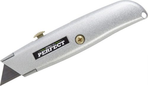 Trapéz pengéjű kés 0.6mm (STALCO PERFECT)