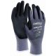 Munkavédelmi kesztyű, nylon, méret:8, NITRILE FLEX, STALCO PERFECT